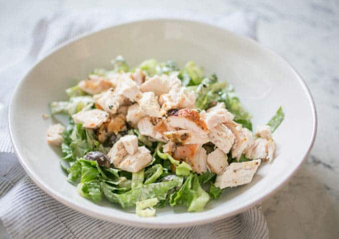 Ensalada cesar Paleo