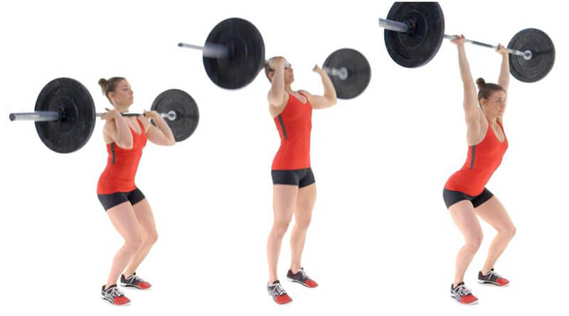 push jerk crossfit