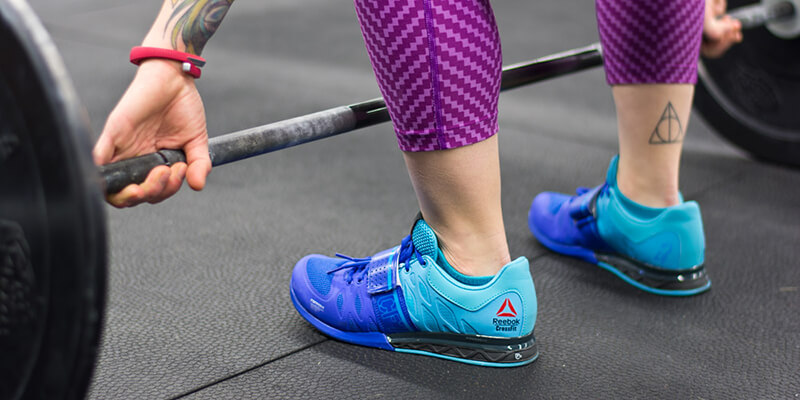 mujer crossfit zapatos