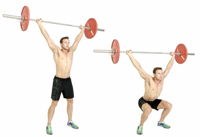 overhead squat